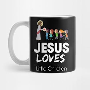 Jesus Loves Little Children Mug